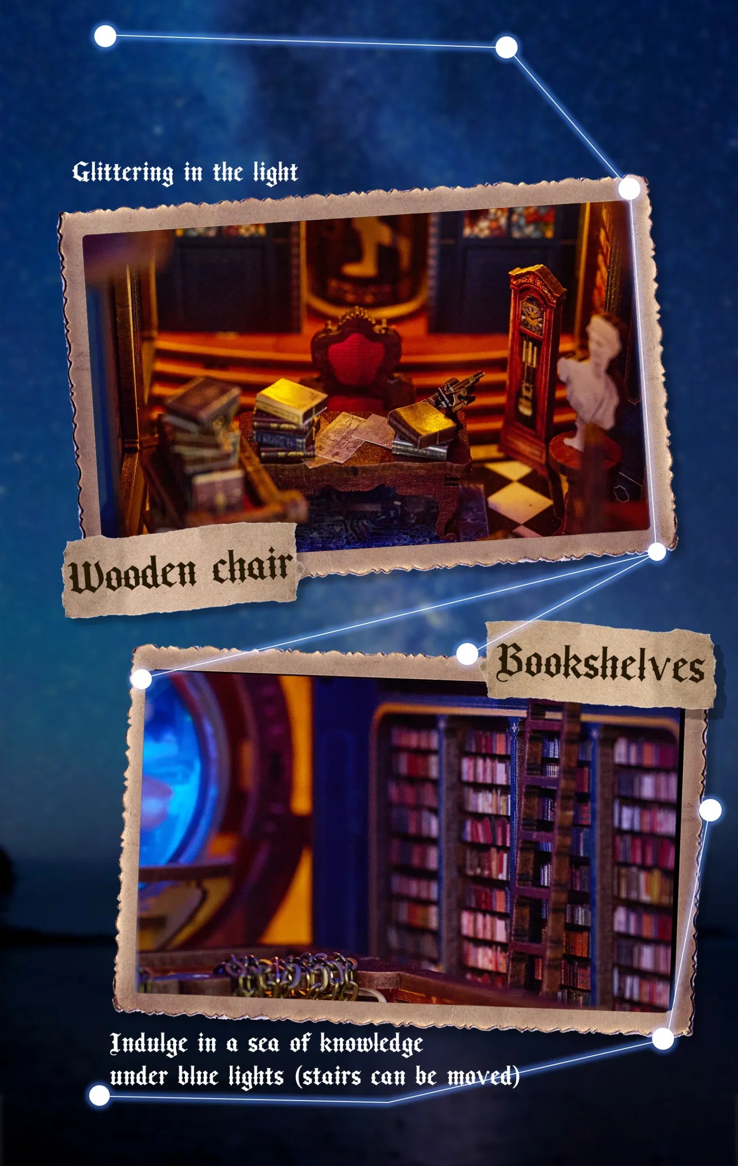 Galaxy Secret Book Nook - Book Nook