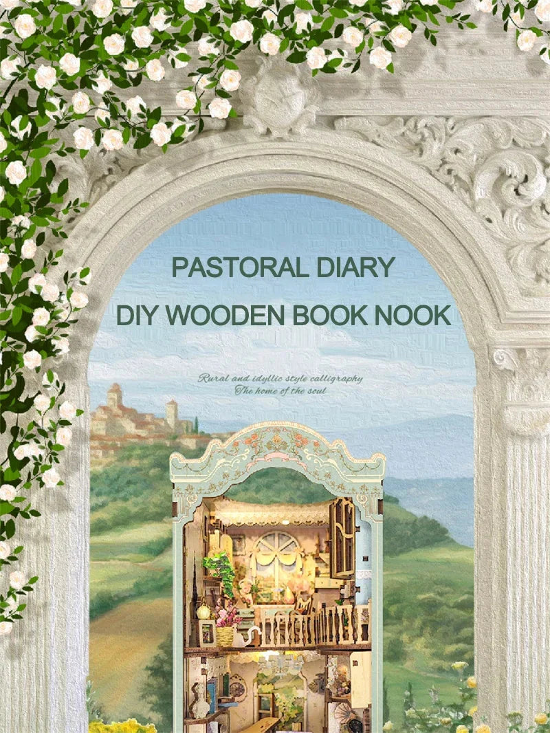 Pastoral Diary Book Nook Shop name