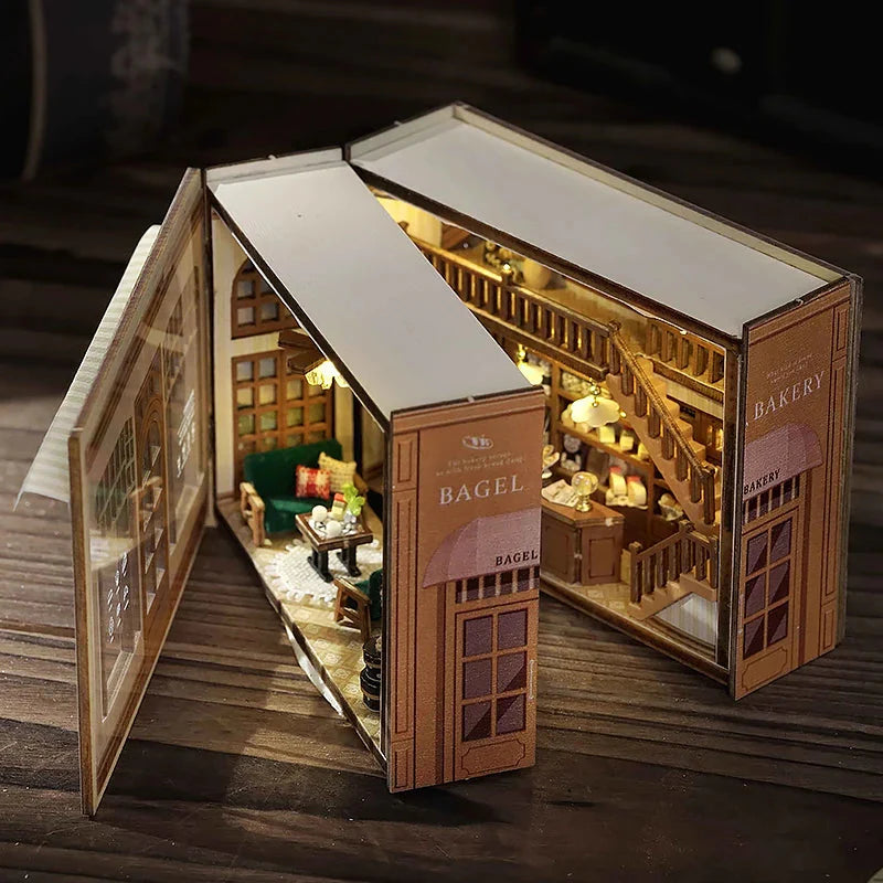 Coffee & Bakery Miniature House Shop name