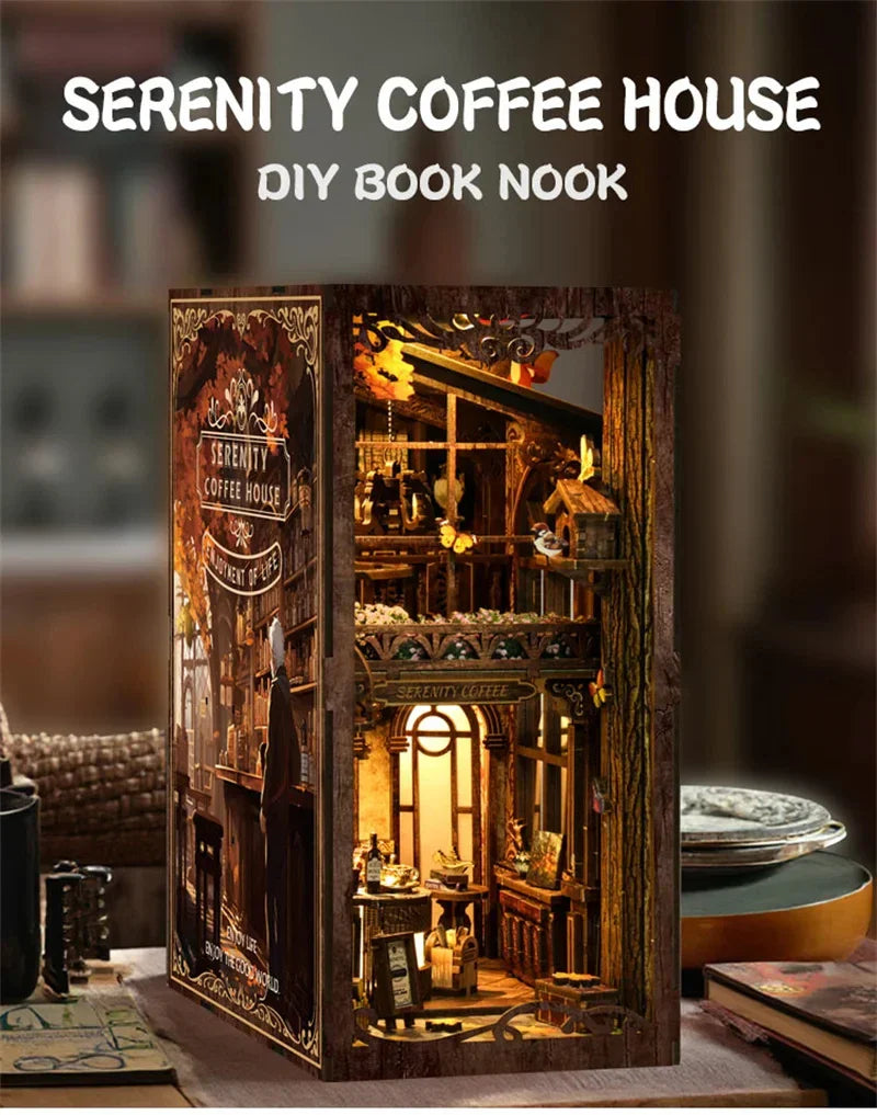 Serenity Coffee Book Nook - Book Nook