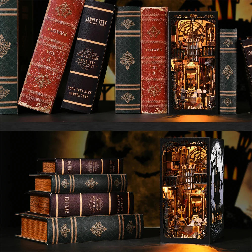 Dark Family Book Nook Shop name