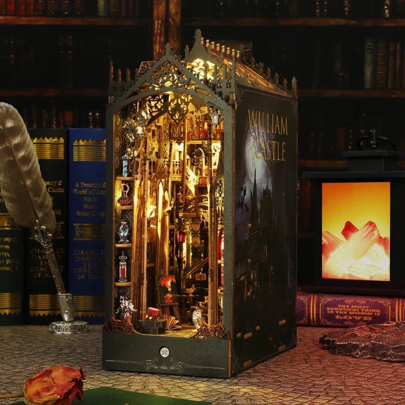 Castle Handmade Book Nook - Book Nook