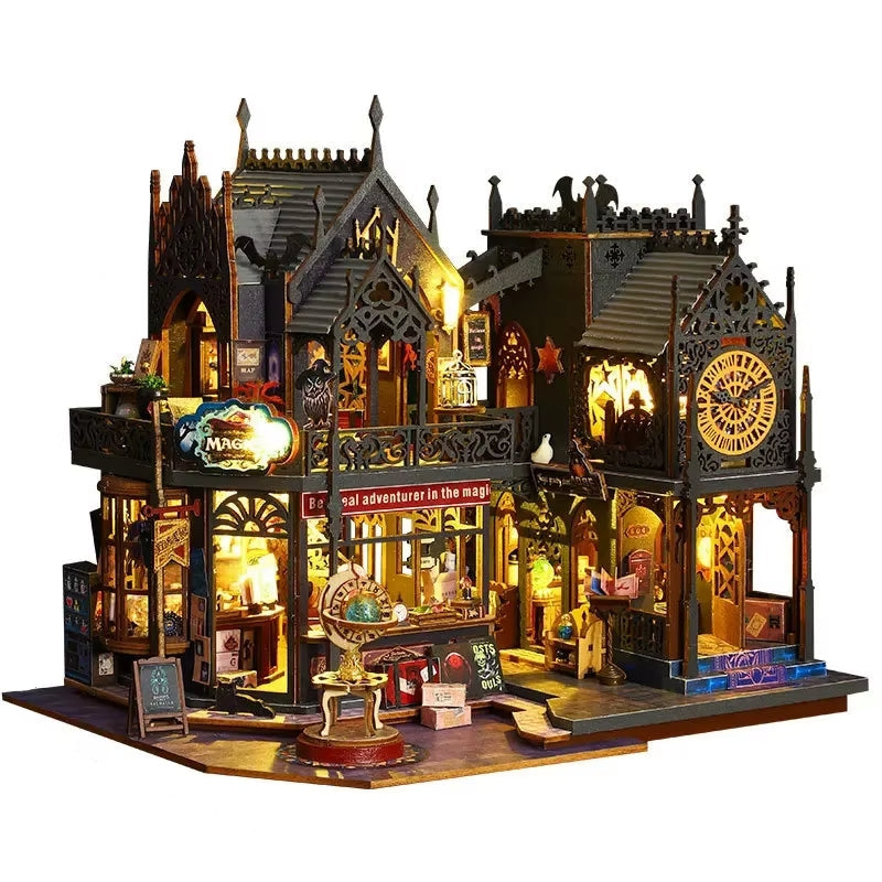 Holo Magic City Miniature House Shop name