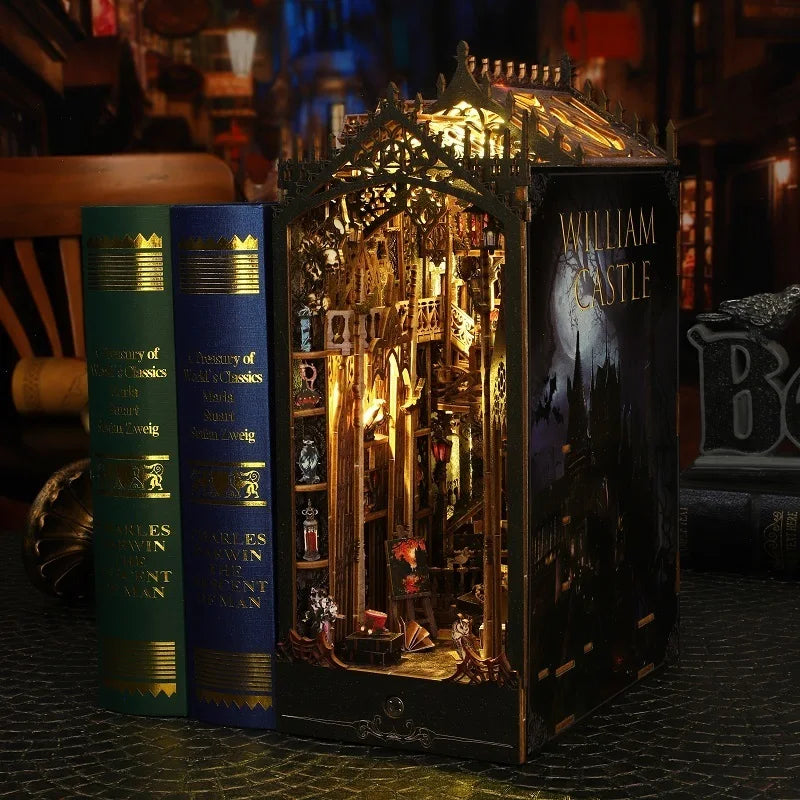 Castle Handmade Book Nook - Book Nook