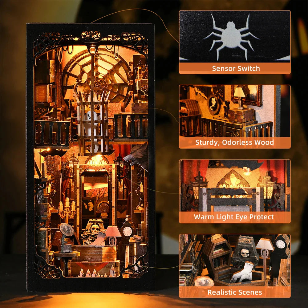 Dark Family Book Nook Shop name