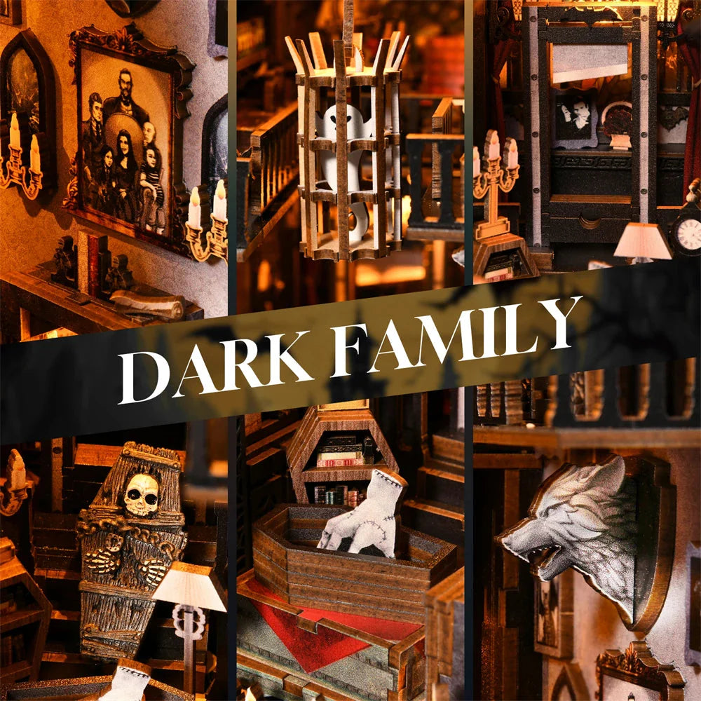 Dark Family Book Nook Shop name