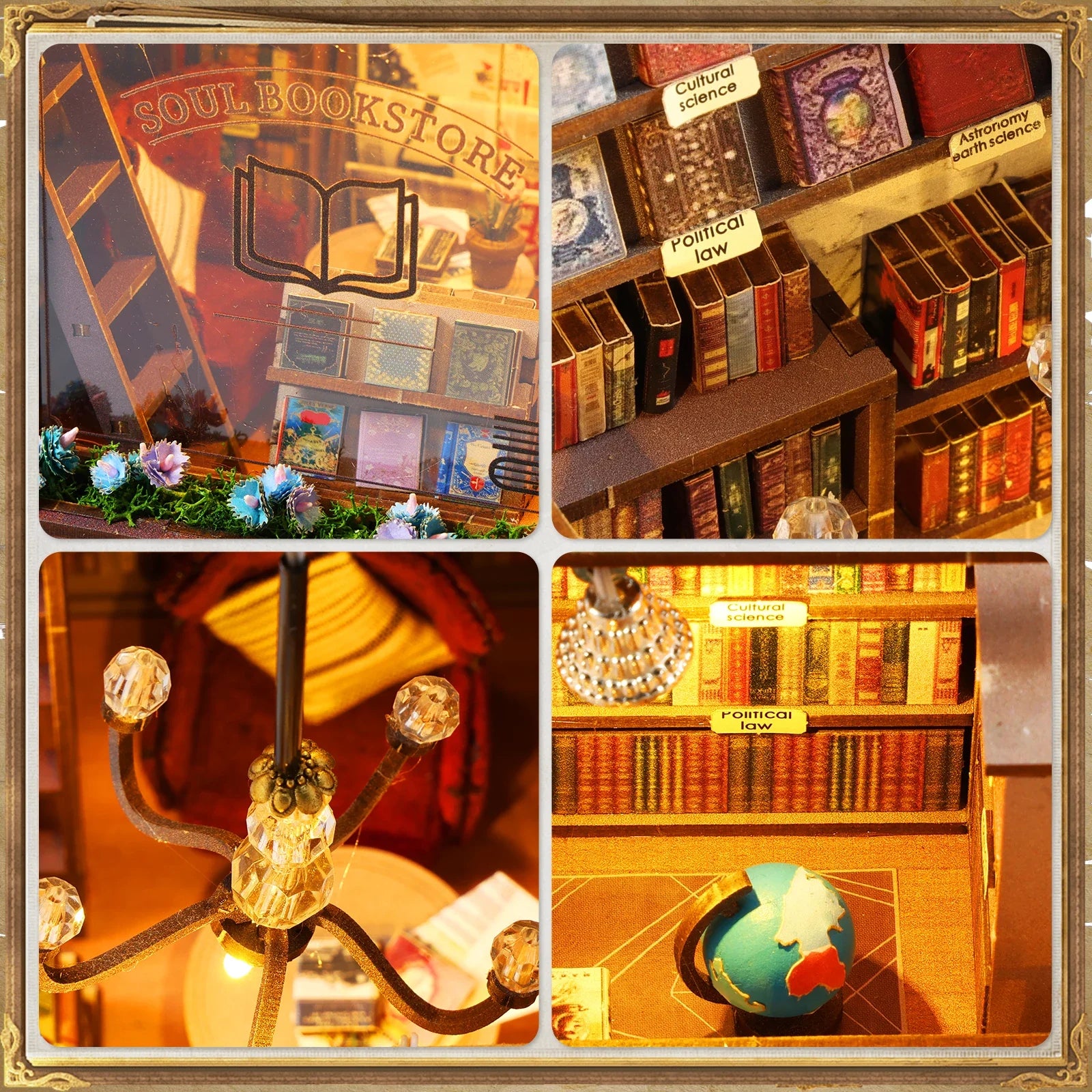 Gardenhouse Light Book Nook - Book Nook