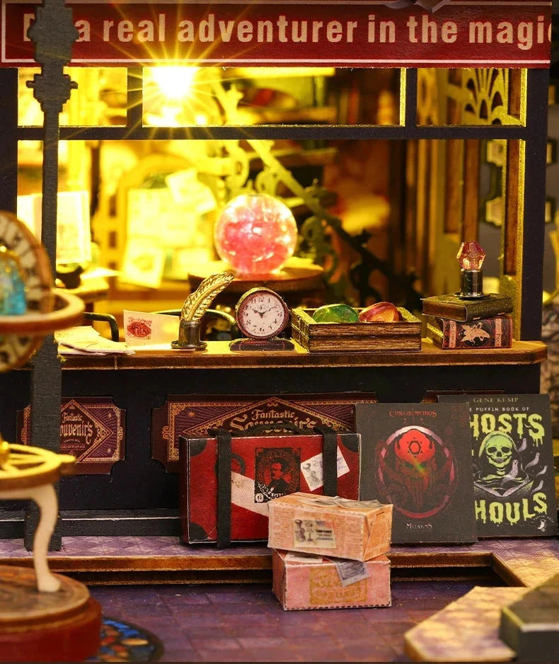 Holo Magic City Miniature House Shop name