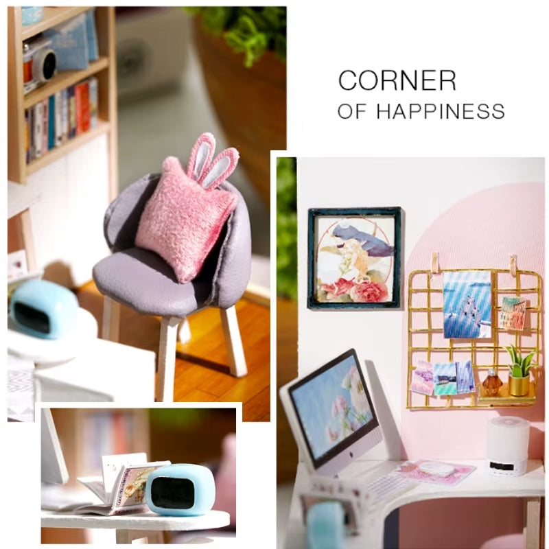 Corner of Happiness Miniature House Shop name