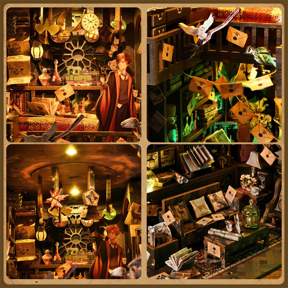 The House of Magic Book Nook Shop name