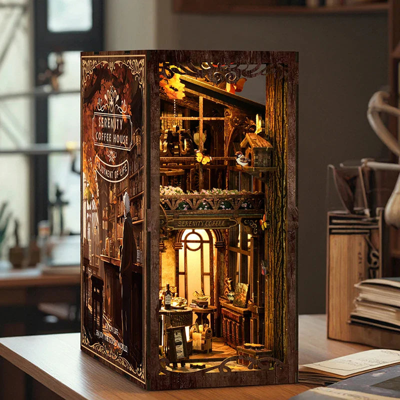 Serenity Coffee Book Nook - Book Nook