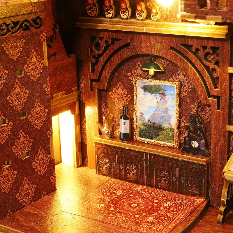 Miniature Book Nook - Book Nook