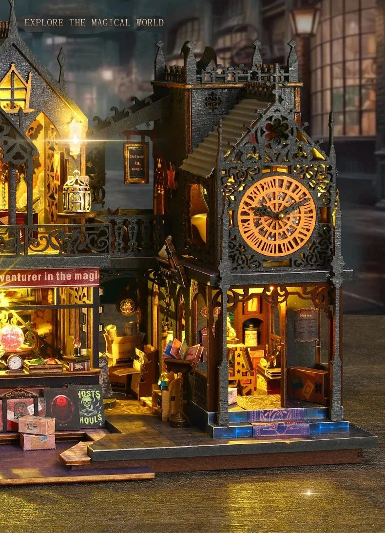 Holo Magic City Miniature House Shop name