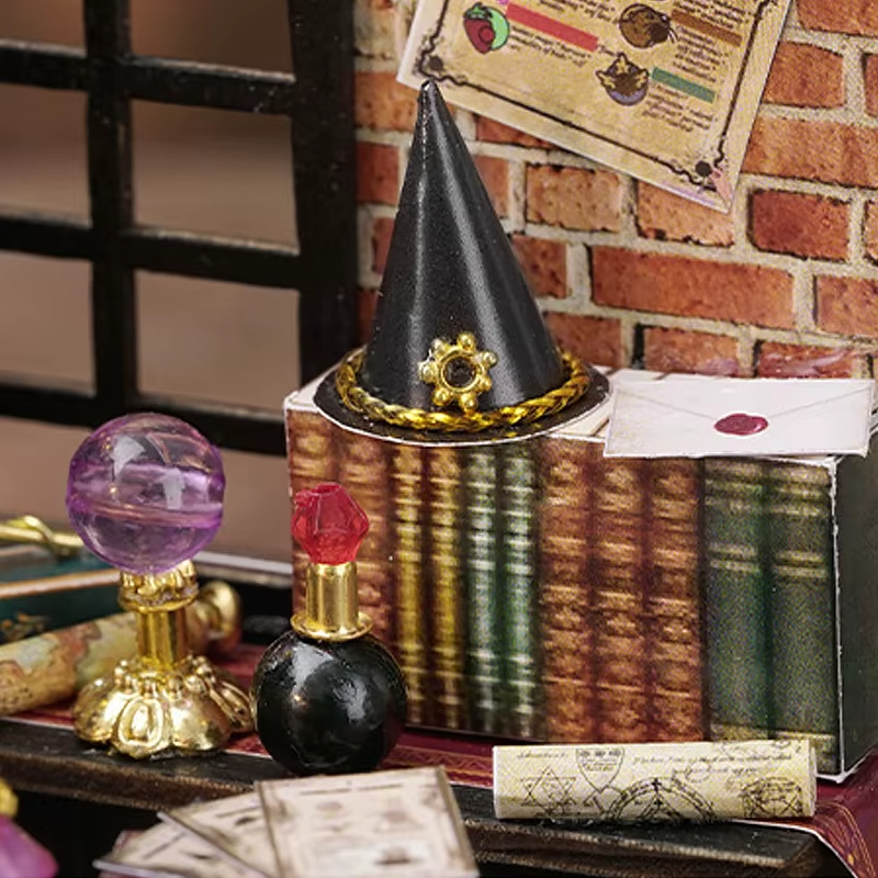 Moon Magic Miniature House Shop name