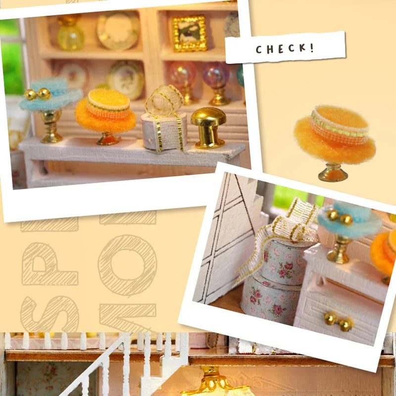 Paris Special Gift Shop Miniature House Shop name