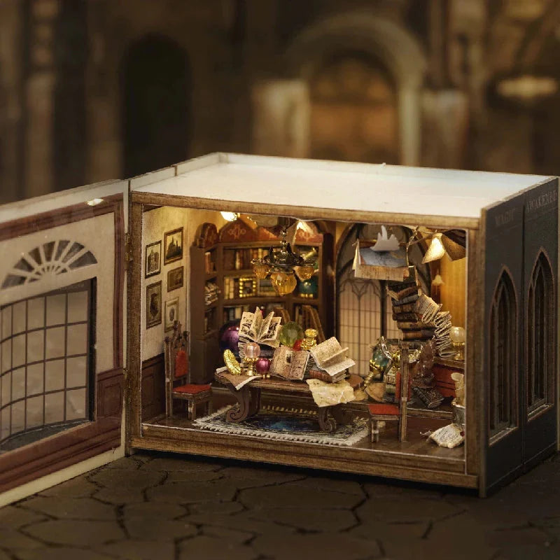 Helevorn School of Magic Miniature House Shop name