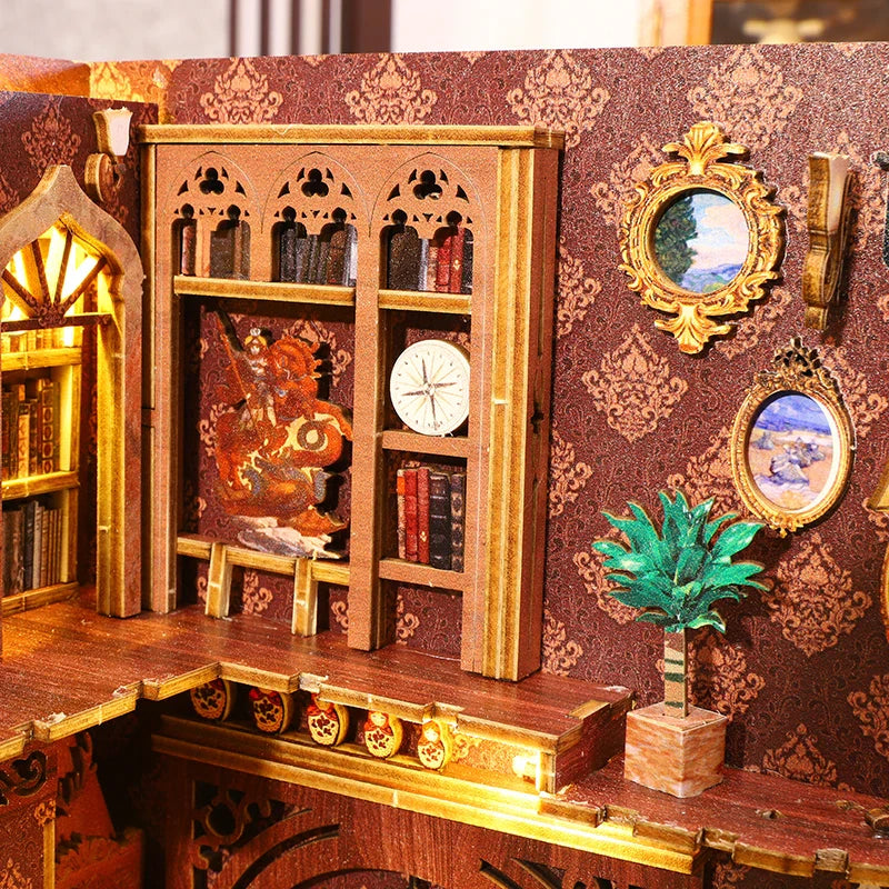 Miniature Book Nook - Book Nook