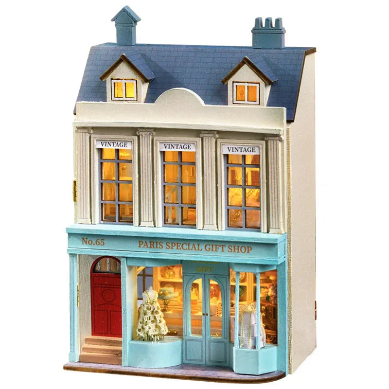 Paris Special Gift Shop Miniature House Shop name