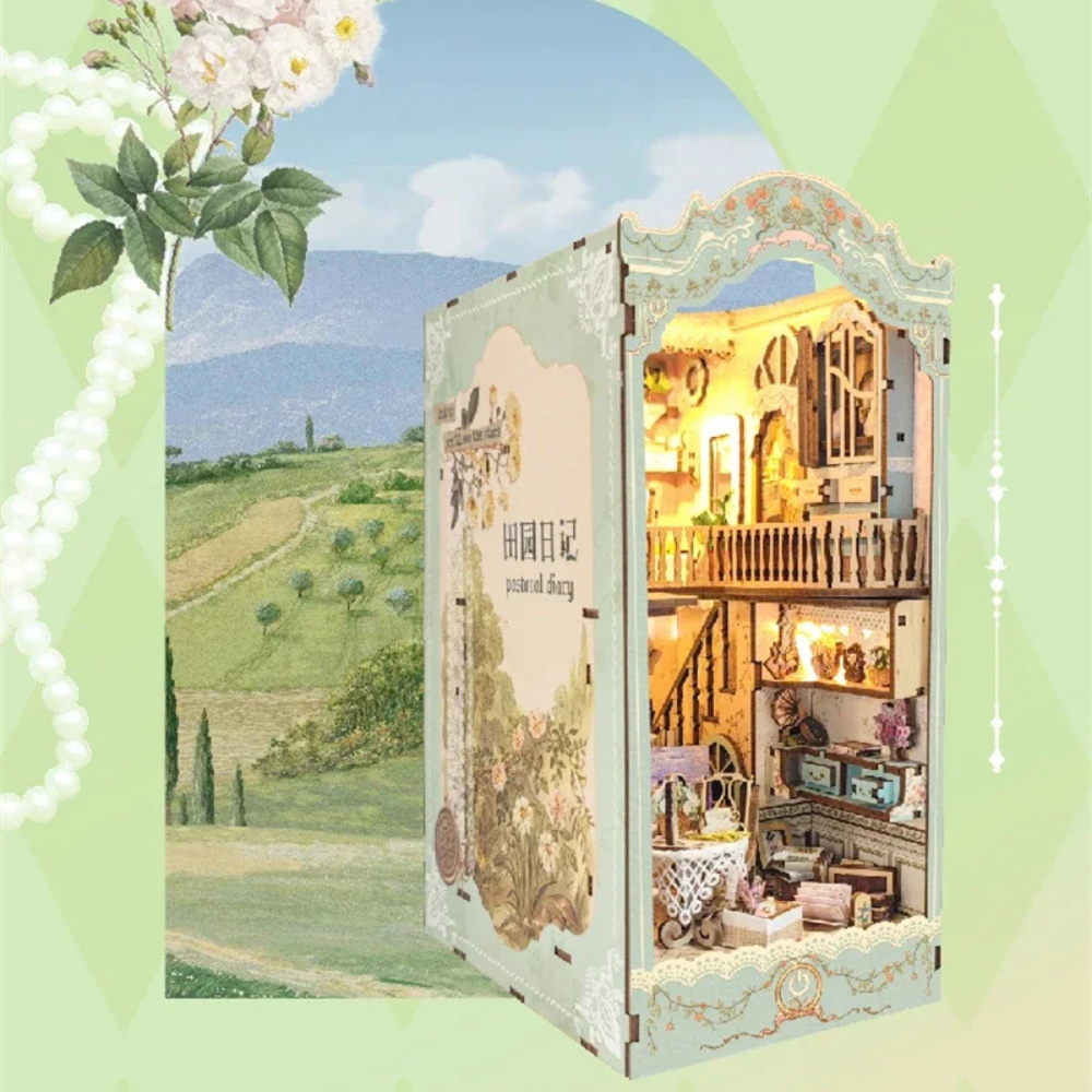 Pastoral Diary Book Nook Shop name