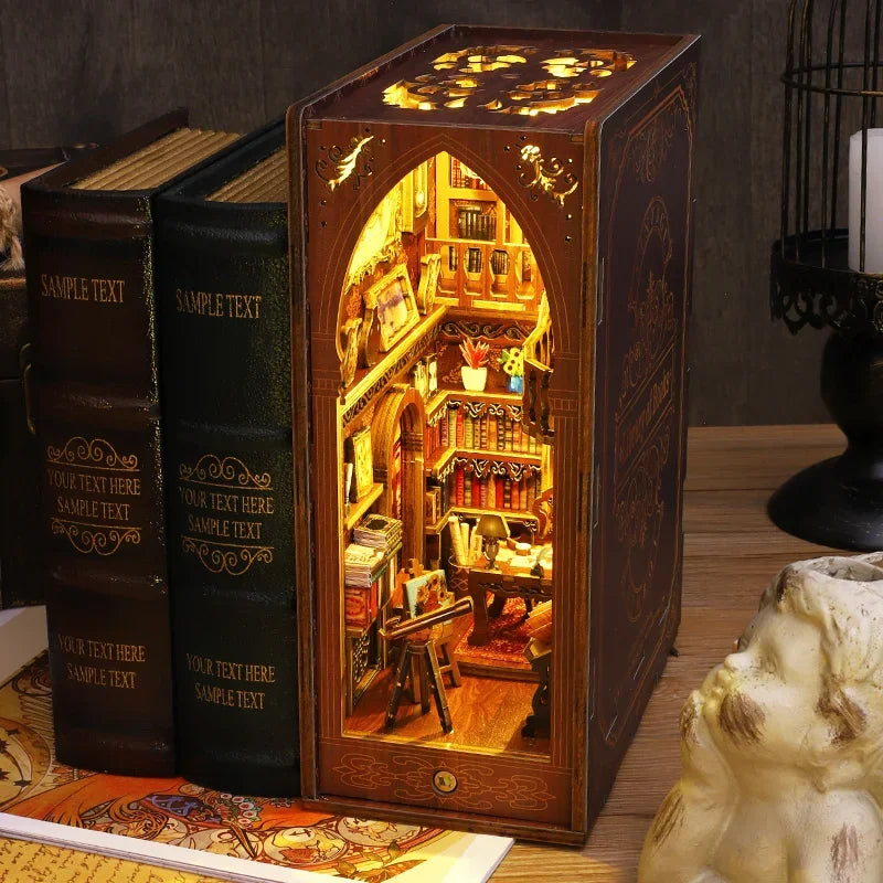 Miniature Book Nook - Book Nook
