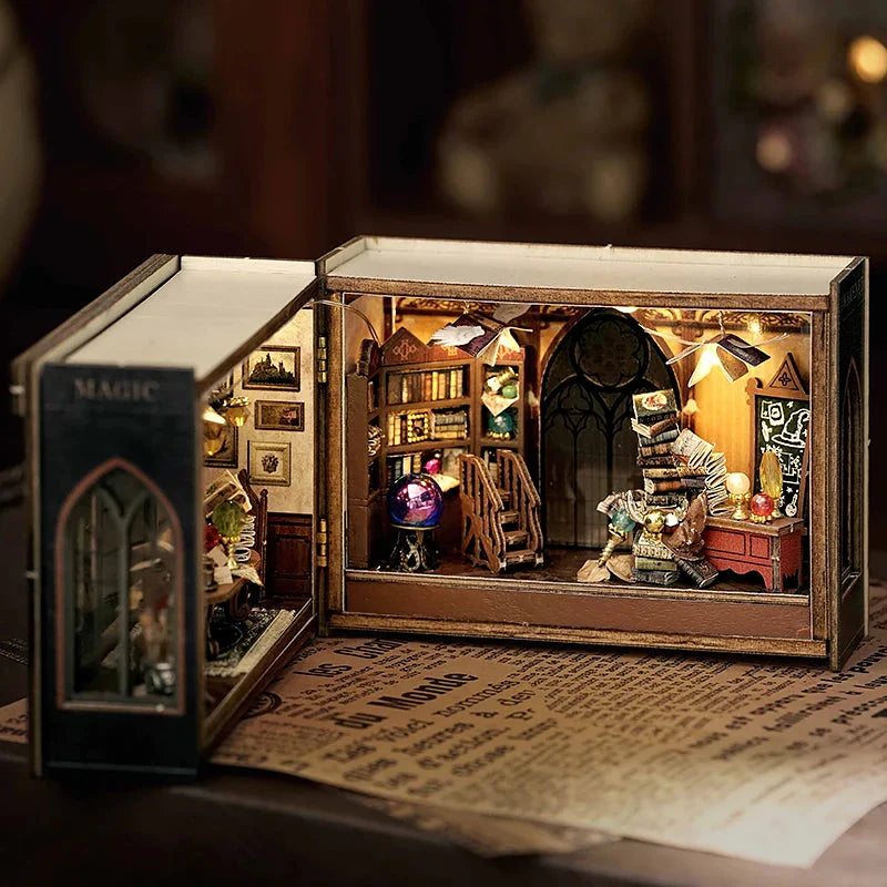 Helevorn School of Magic Miniature House Shop name