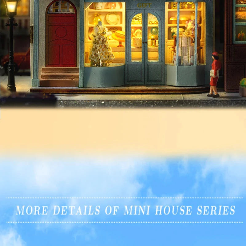 Paris Special Gift Shop Miniature House Shop name