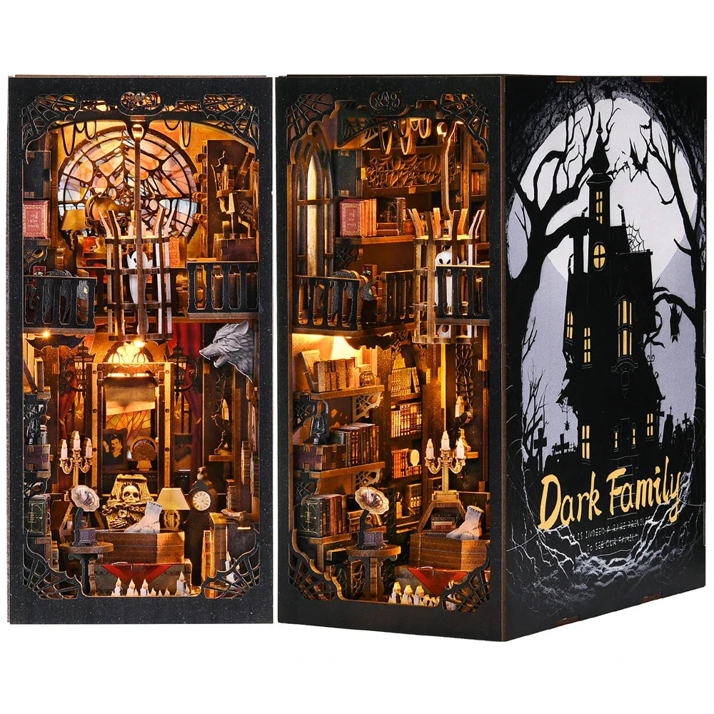 Dark Family Book Nook Shop name