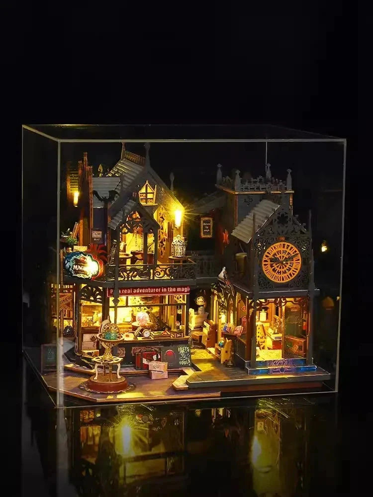 Holo Magic City Miniature House Shop name