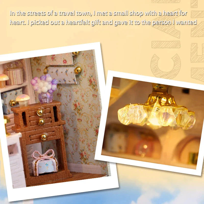 Paris Special Gift Shop Miniature House Shop name