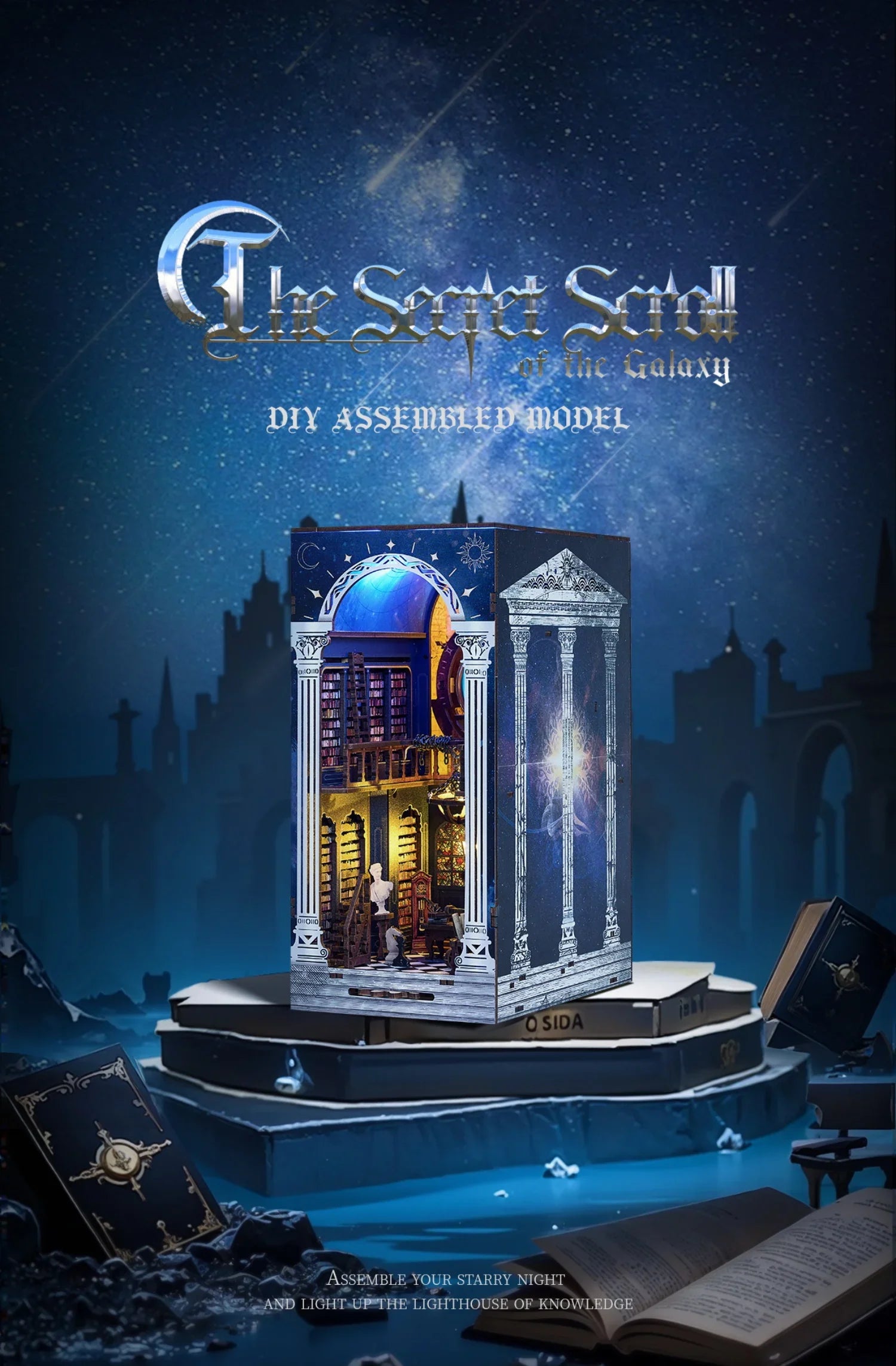 Galaxy Secret Book Nook - Book Nook