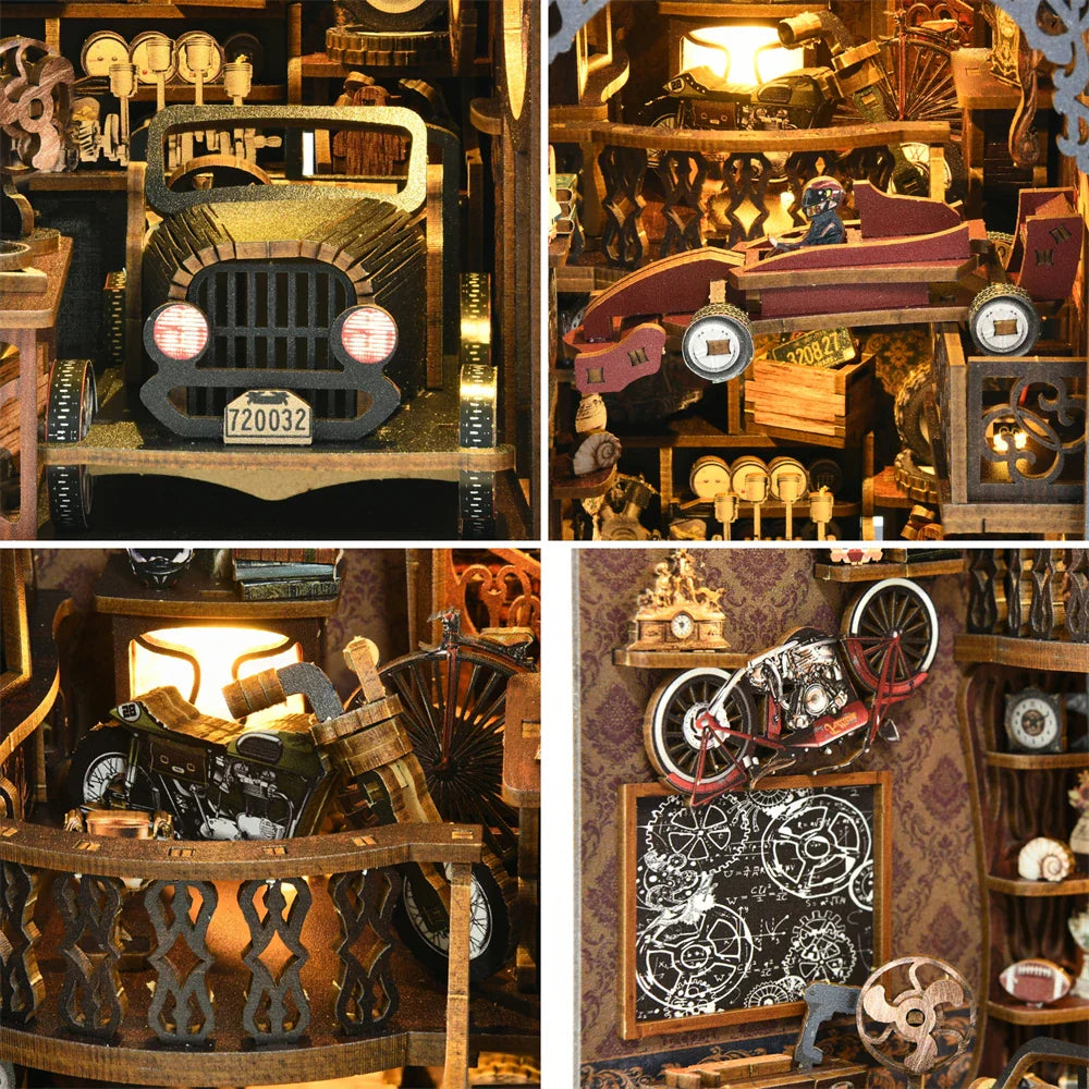 Vintage Car Book Nook - Book Nook