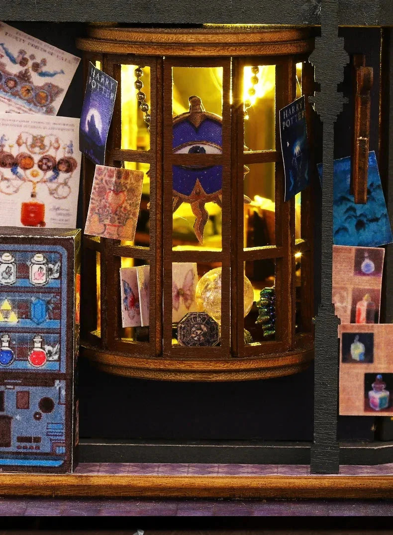 Holo Magic City Miniature House Shop name