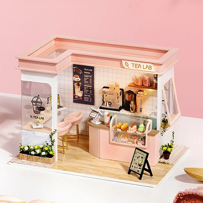 Tea Lab Miniature House Shop name