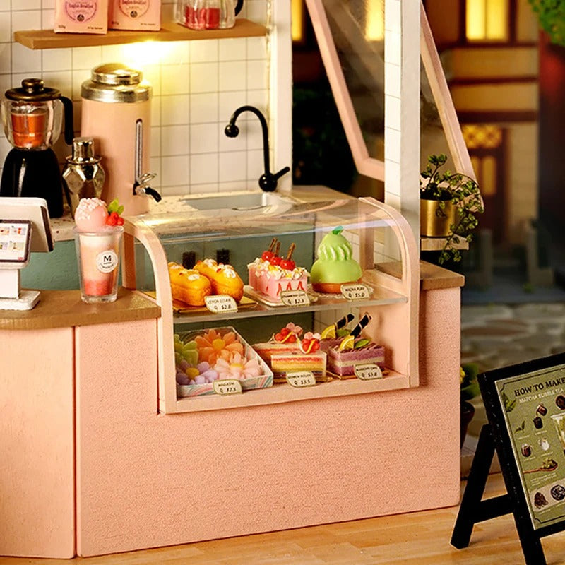 Tea Lab Miniature House Shop name