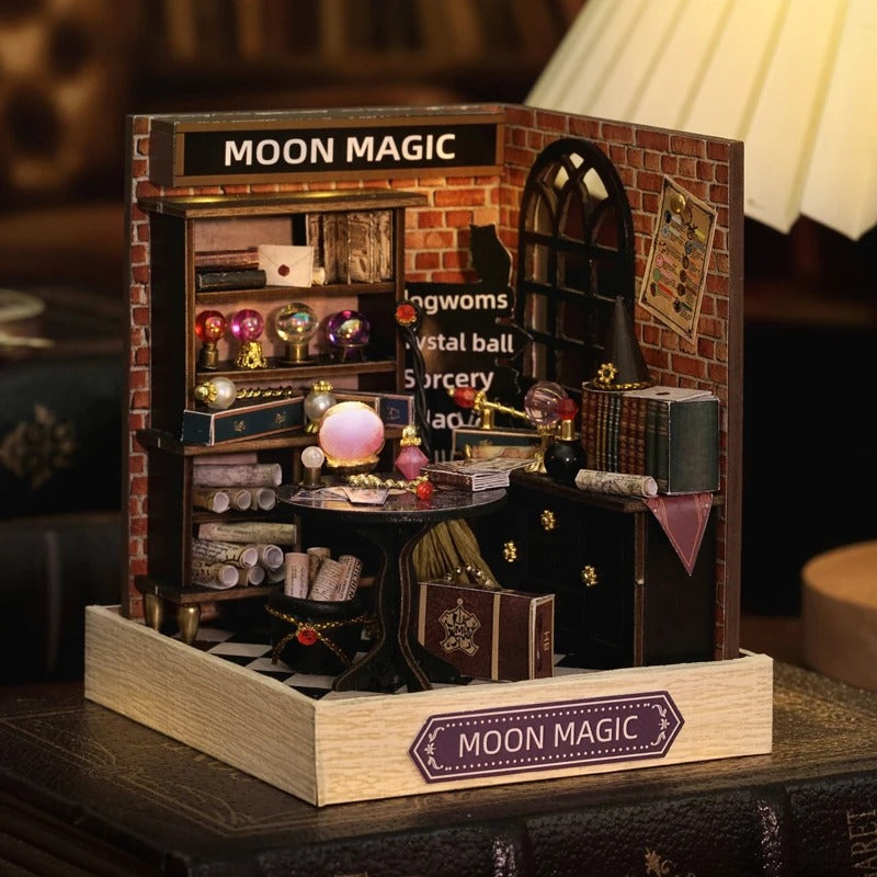 Moon Magic Miniature House Shop name