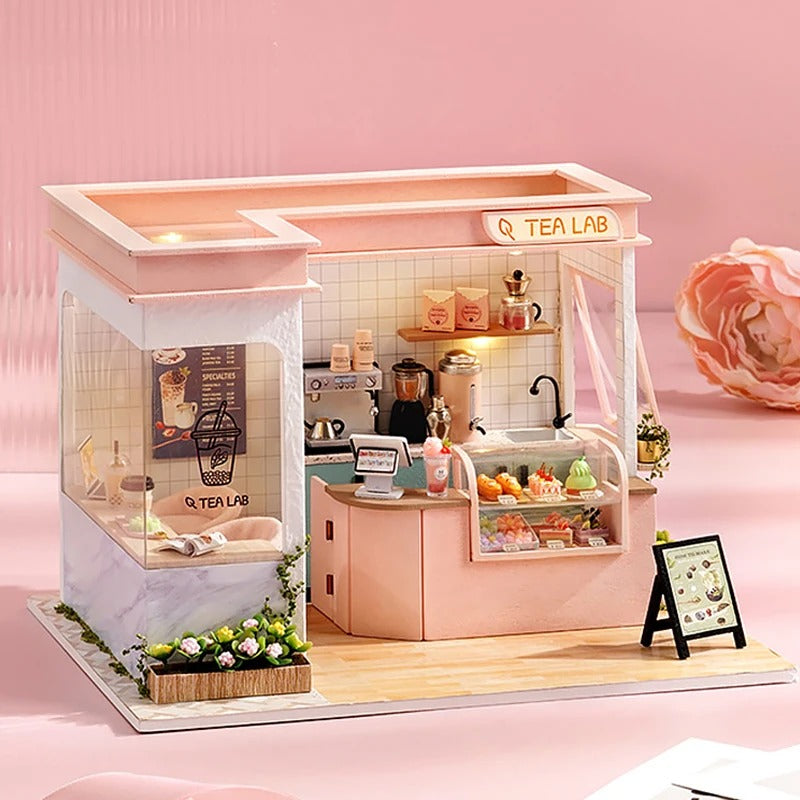 Tea Lab Miniature House Shop name