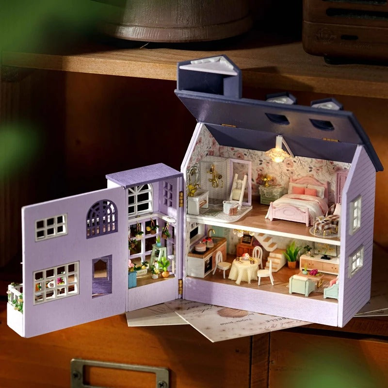 Lavender Dream House Miniature Shop name